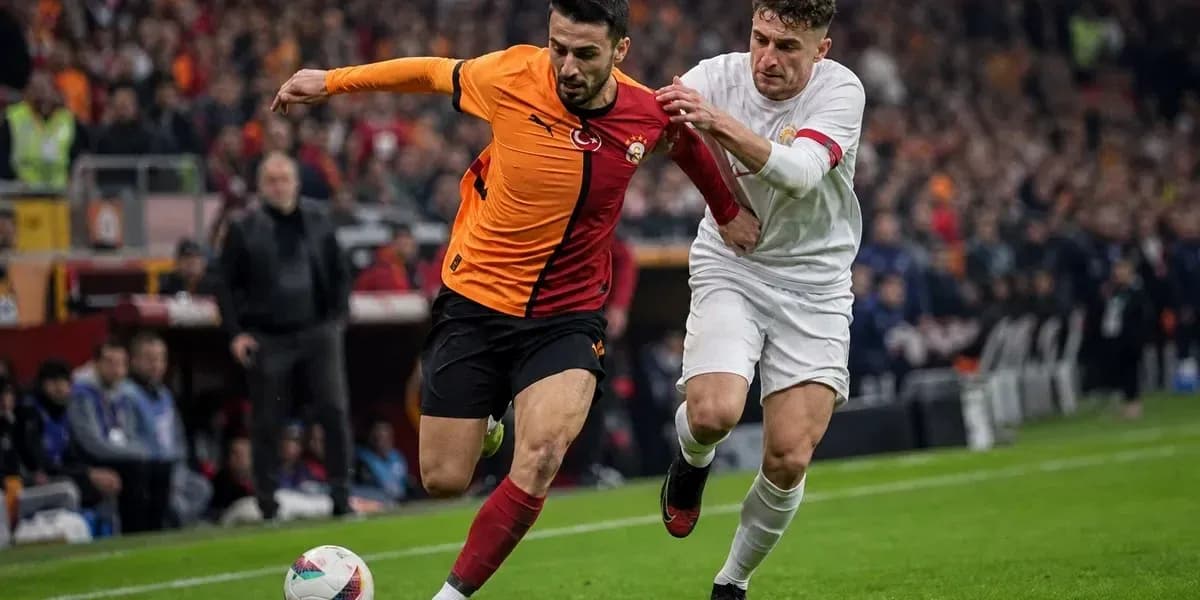 Player sprinting with ball while being challenged Player sprinting with ball while being challenged