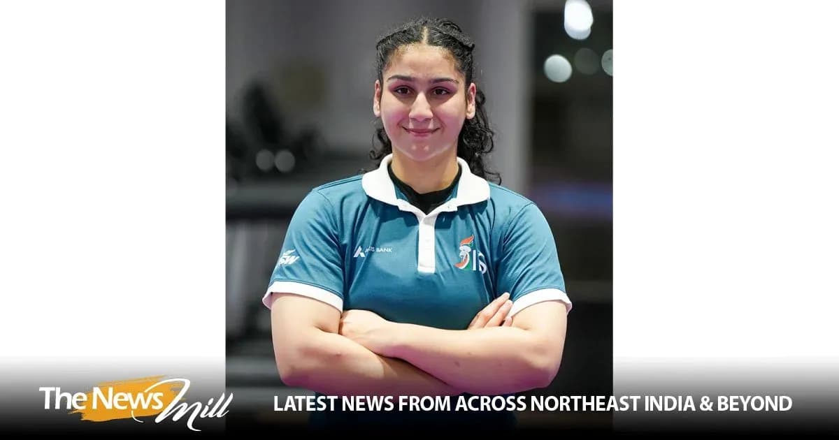 Sportsperson posing confidently in training attire Sportsperson posing confidently in training attire