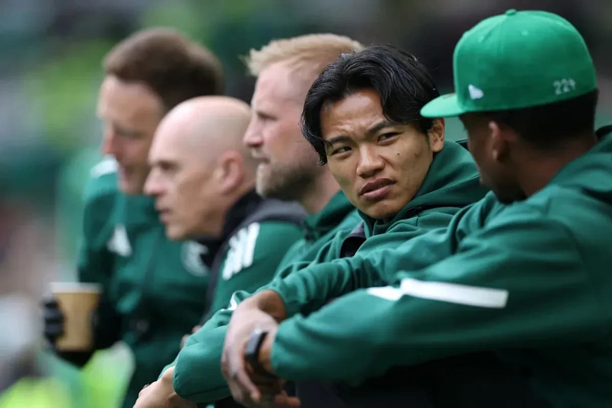 Players seated on bench during a match Players seated on bench during a match