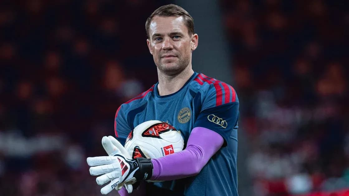 Goalkeeper holding ball before match Goalkeeper holding ball before match