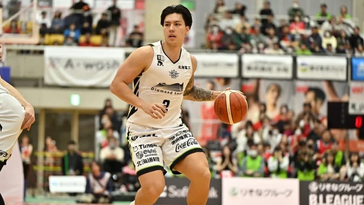Basketball player dribbling ball during match Basketball player dribbling ball during match