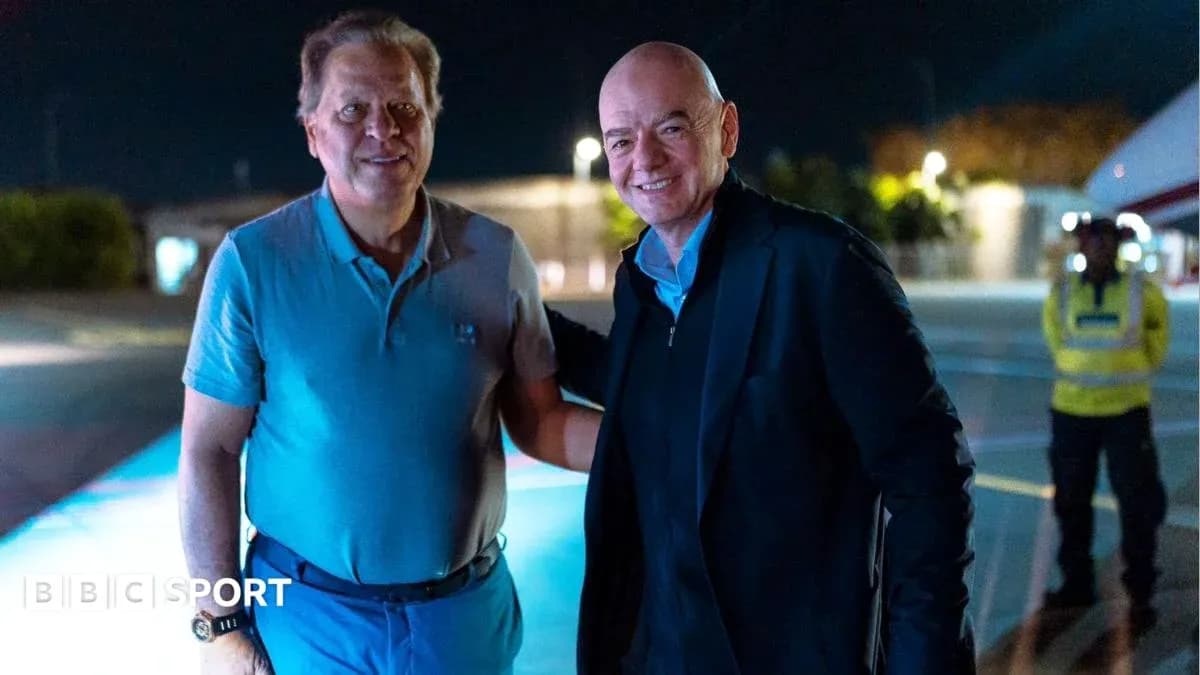 Two men posing together at airport at night Two men posing together at airport at night