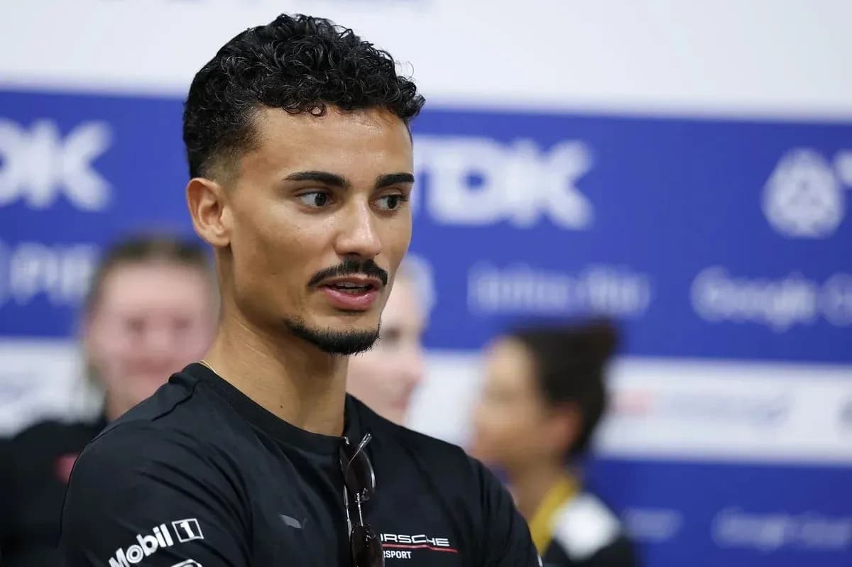 Athlete speaking during a press conference Athlete speaking during a press conference
