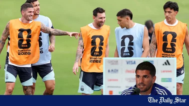 Argentina team training for FIFA World Cup 2026 Argentina team training for FIFA World Cup 2026