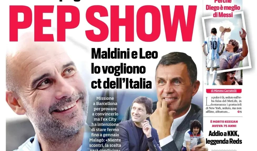 Pep Guardiola featured on sports magazine cover Pep Guardiola featured on sports magazine cover