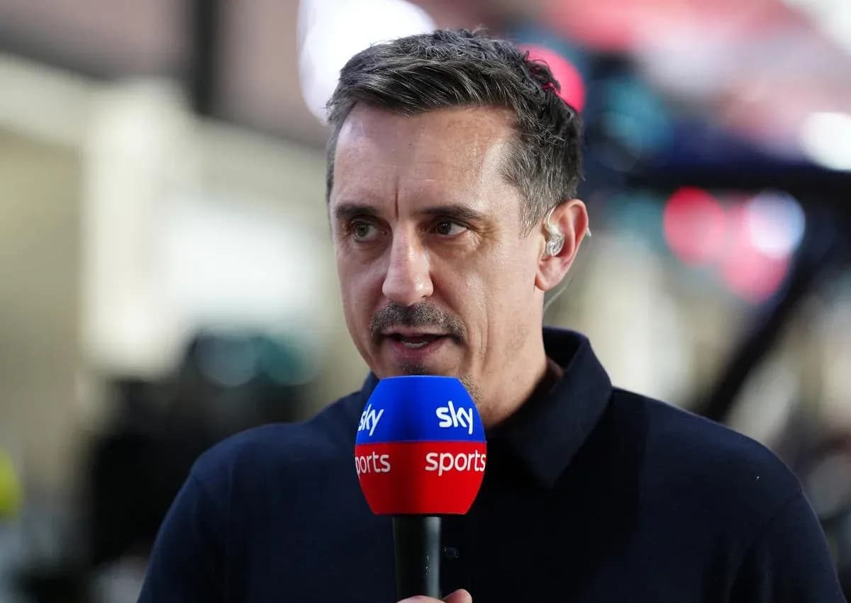 Sport analyst speaking into microphone during broadcast Sport analyst speaking into microphone during broadcast